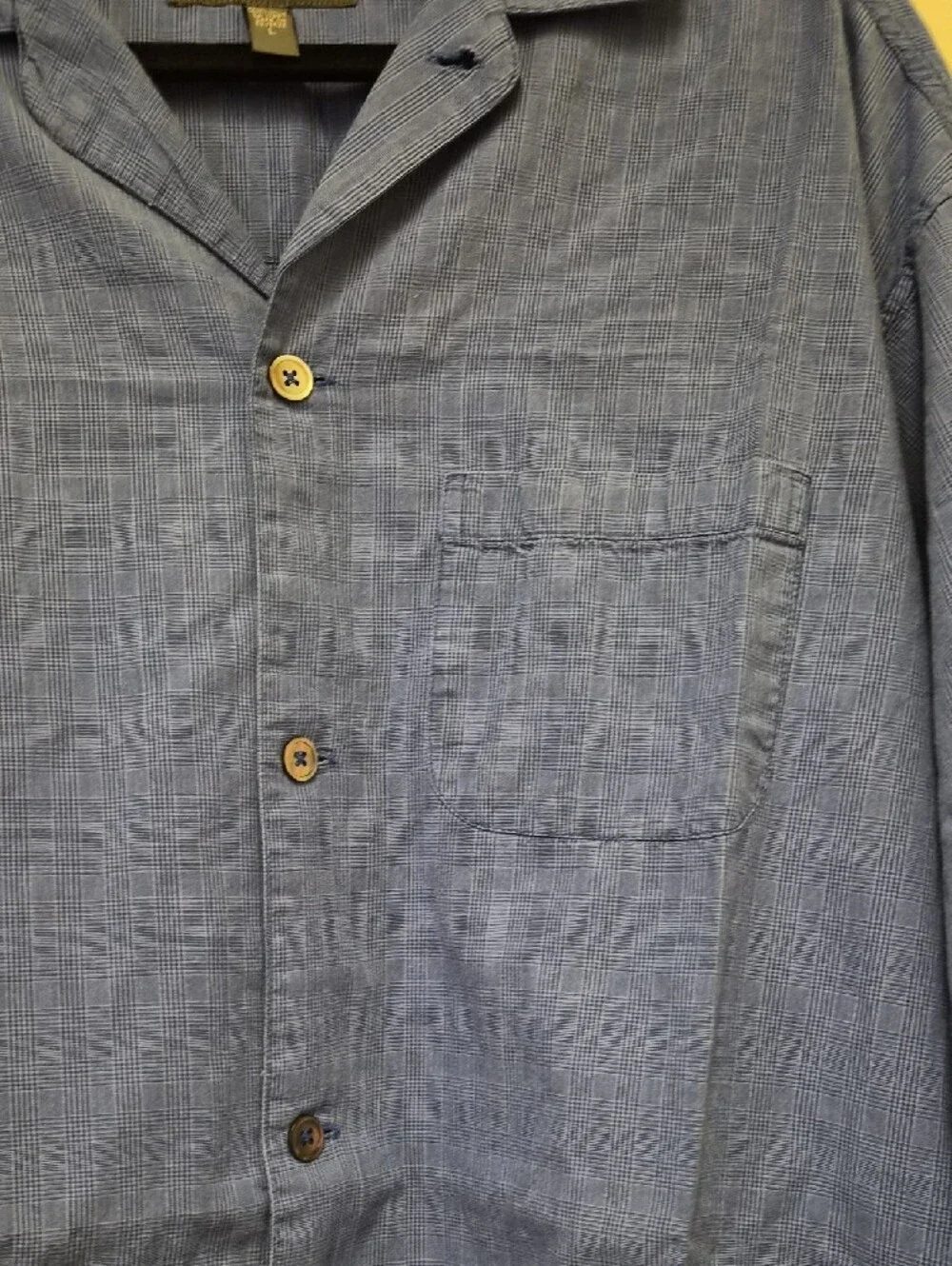 Banana Republic Men's Slate Blue Lightweight Button-Up Jacket Size L